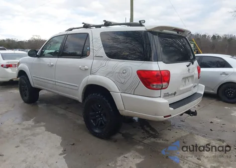 2007 Toyota Sequoia Limited V8 from USA, damaged, VIN 5TDBT48A07S288341